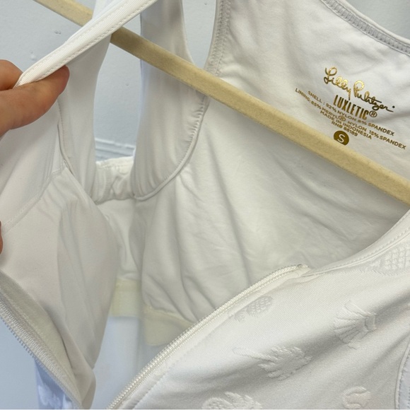 NWT Lilly Pulitzer UPF 50+ Delphina Tennis Dress White Small Athleisure - Picture 8 of 15